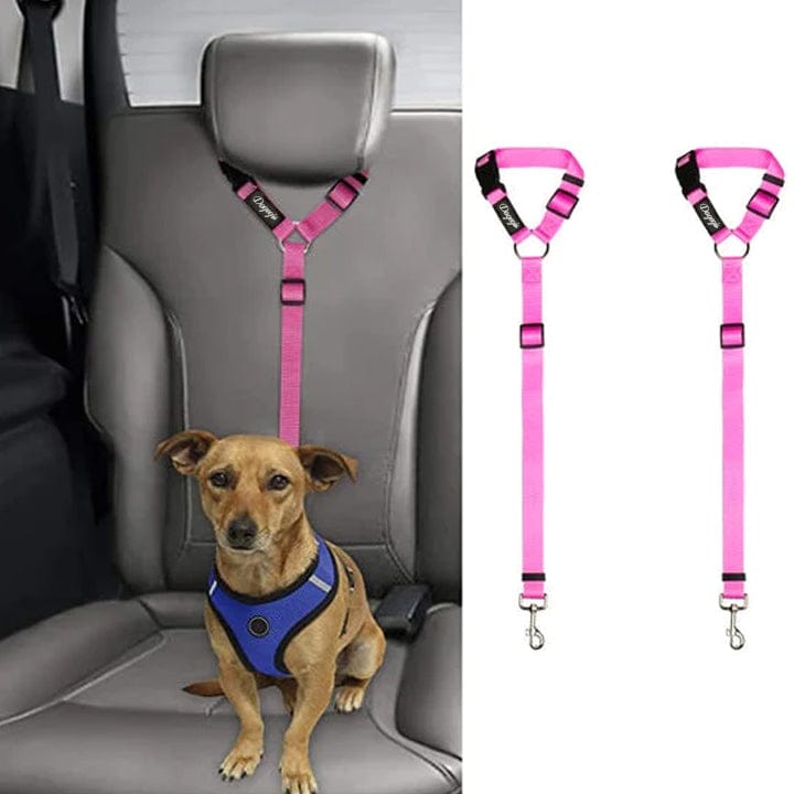 2 Pack Headrest Car Dog Safety Seatbelt-1