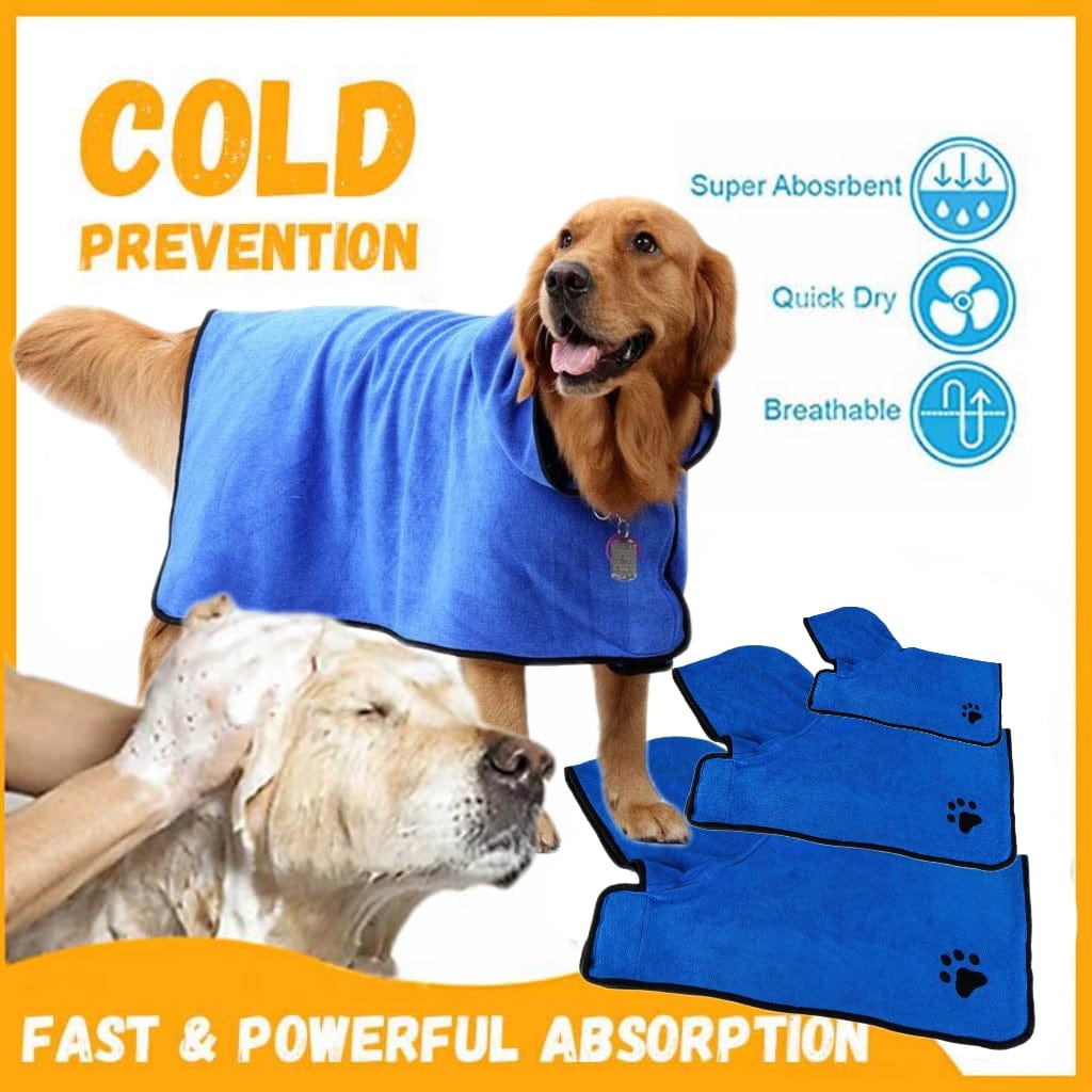 Dog Cat Super Fast Drying Moisture Bath Towel-4