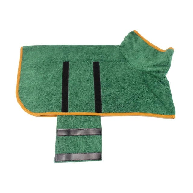 Dog Cat Super Fast Drying Moisture Bath Towel-GREENVELCRO