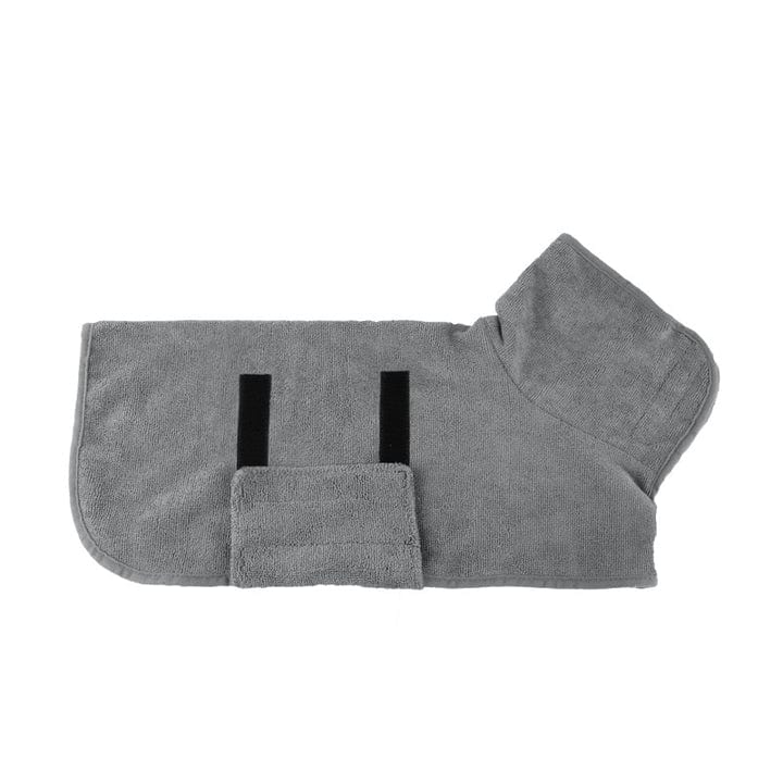 Dog Cat Super Fast Drying Moisture Bath Towel-GREYVELCRO