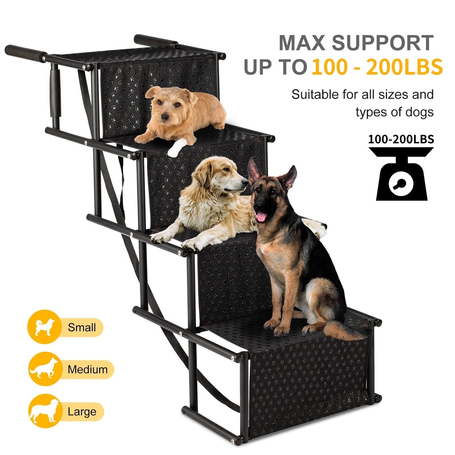 Best Dog Car Ramp for Large Dogs [2025] – Lightweight & Foldable