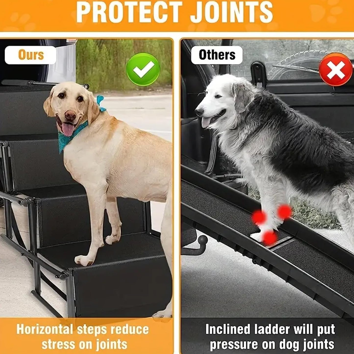 Best Dog Car Ramp for Large Dogs [2025] – Lightweight & Foldable