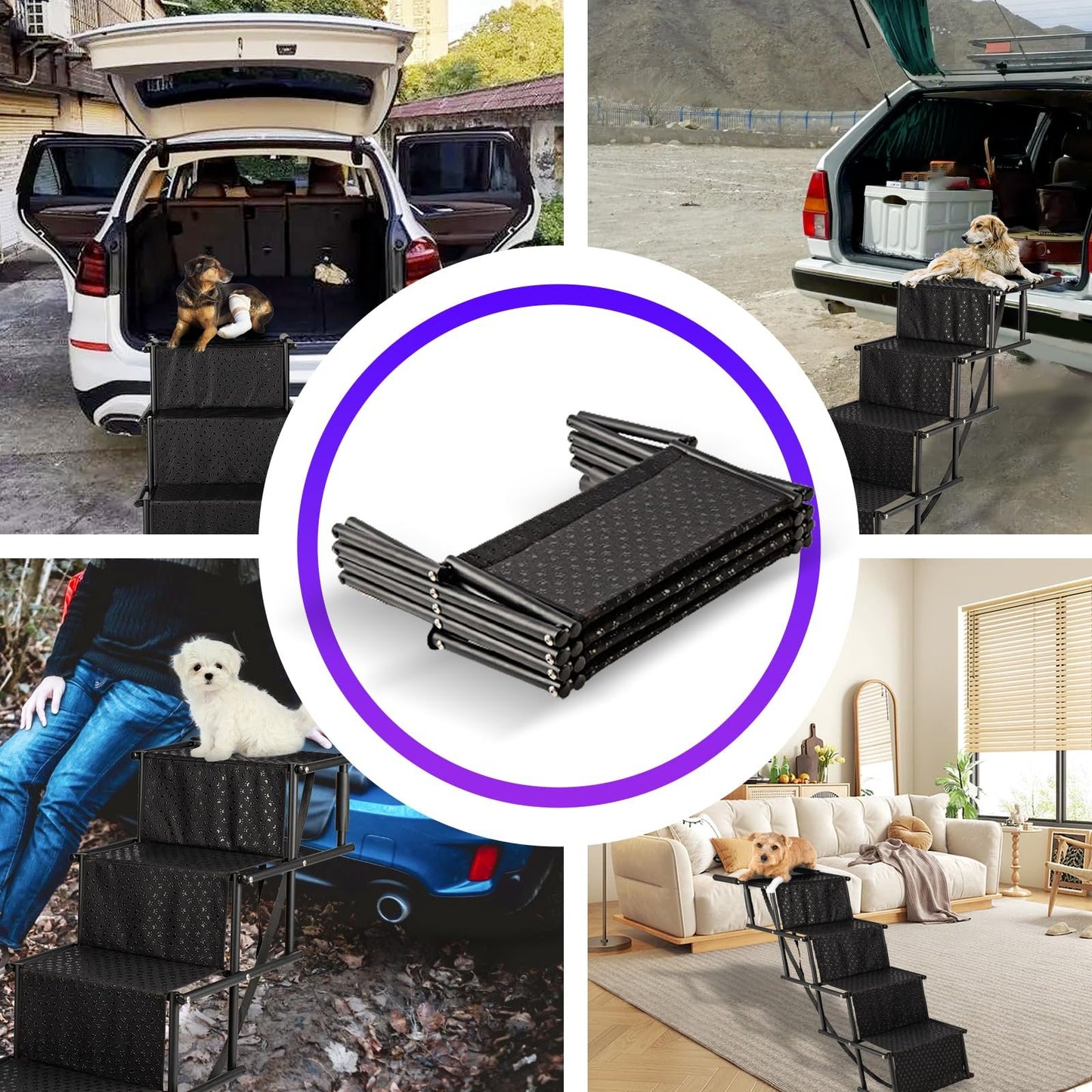 Best Dog Car Ramp for Large Dogs [2025] – Lightweight & Foldable